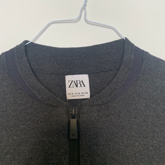 ZARA Knit Bomber - Picture 2 of 3